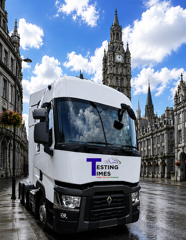 Renault Model T truck Driver Training Testing Times Aberdeen and Shire